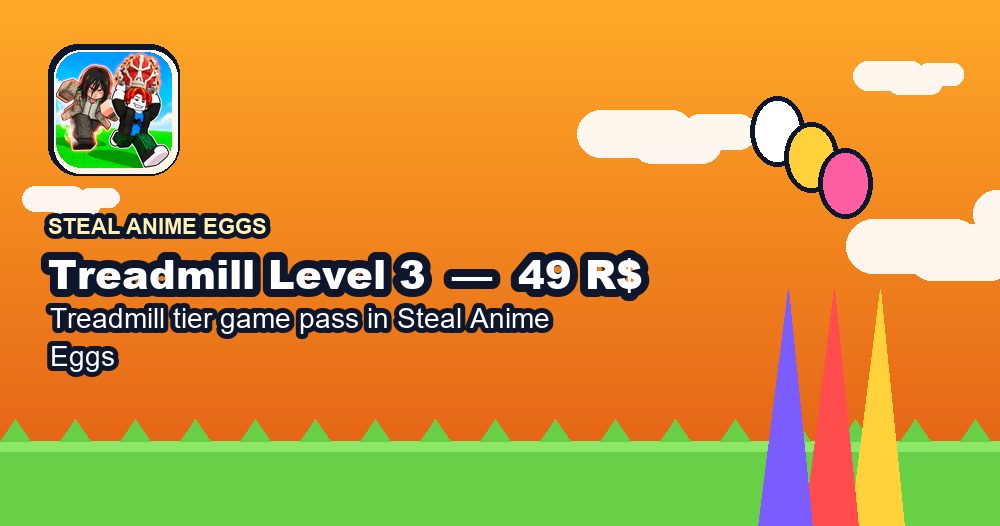 Treadmill Level 3 panel