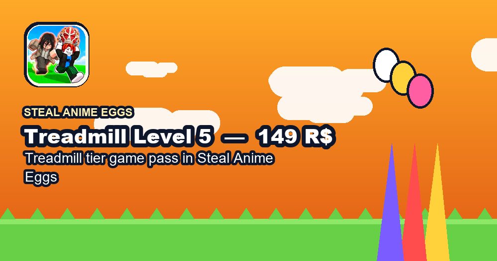 Treadmill Level 5 panel